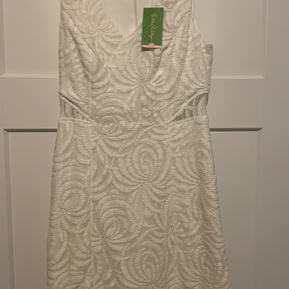 Lilly Pulitzer Blakeley Shift Dress in Ivory Lace - Picture 5 of 10